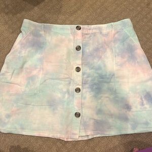 American eagle tie dyed skirt